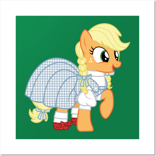 Just Applejack as Dorothy Wall Art by CloudyGlow